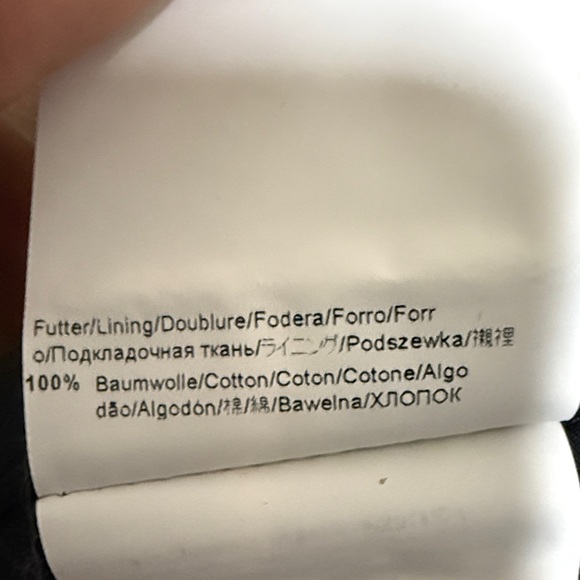 HUGO Black Pinstripe Dress Pants 36R - Picture 4 of 7